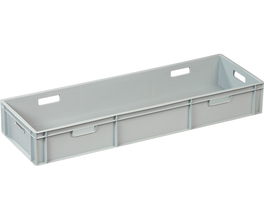 Přepravka ETAP 4116 šedá, OÚ, uzavřená